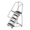 Ballymore 83 in H Steel Rolling Ladder, 5 Steps, 450 lb Load Capacity WA053214R - alternate 1