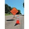 Zoro Select Traffic Cone, PVC, High-Intensity Prismatic, 28 in Height, 7 lb, Orange 6FHC6 - alternate 6
