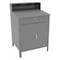 Tennsco Shop Desk, 34-1/2 x 53 x 29In, Medium Gray SR-58 MED GRAY - alternate 1
