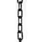 Zoro Select Plastic Chain, Black, 100 ft Length, Gloss 80003-100 - alternate 4