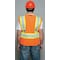 Kishigo Large Class 2 Breakaway High Visibility Vest, Orange 1176-L - alternate 6
