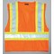 Kishigo Large Class 2 Breakaway High Visibility Vest, Orange 1176-L - alternate 4
