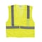 Kishigo XL Class 2 High Visibility Vest, Lime 1083-XL - alternate 1