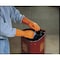 Ansell AlphaTec Chemical Resistant Gloves, Natural Rubber Latex, 13 in L, 0.75 mm, Orange, 9, 1 PR 87-208 - alternate 3