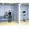 Singer Safety Acoustic Partition, 0.65 NRC, Fiberglass, 4 ft W, 25 ft L, 2 in Thick, Gray 22125C412 - alternate 1