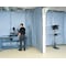 Singer Safety Acoustic Partition, 0.65 NRC, Fiberglass, 4 ft W, 25 ft L, 2 in Thick, Gray 22125C412 - alternate 2