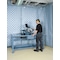 Singer Safety Acoustic Partition, 0.65 NRC, Fiberglass, 4 ft W, 25 ft L, 2 in Thick, Gray 22125C412 - alternate 3