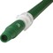 Remco 61-4/5" to 112-1/2" Threaded Telescopic Handle, 1 1/4 in Dia, Green, Aluminum/Plastic 29752 - alternate 2
