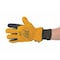 Shelby Firefighters Gloves, M, Pigskin Lthr, PR 5225 M - alternate 2