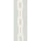 Zoro Select Plastic Chain, White, 100 ft Length, Gloss 30001-100 - alternate 1