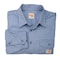 Carhartt Men's Flame-Resistant Collared Shirt, 8.6 cal/sq cm, S, 12% Nylon, 88% Cotton FRS160-MBL SML REG - alternate 6