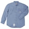 Carhartt Men's Flame-Resistant Collared Shirt, 8.6 cal/sq cm, S, 12% Nylon, 88% Cotton FRS160-MBL SML REG - alternate 4