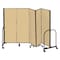Screenflex Partition, 9 Ft 5 In W x 6 Ft H, Beige CFSL605-DO - alternate 1