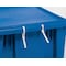 Quantum Storage Systems Stack & Nest Storage Container, 12.7 gal, 19-1/2 in L x 15-1/2 in W x 13 in H, Blue, Polypropylene SNT195BL - alternate 4