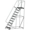 Ballymore 133 in H Steel Rolling Ladder, 10 Steps, 450 lb Load Capacity 103228XSU - alternate 3
