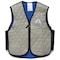 Techniche Cooling Vest, Nylon, Evaporative, 5 to 10 hr Max Cooling Time, Zipper Closure, 25 in Length, Tan 6529-KHAKI3XL - alternate 3