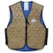 Techniche Cooling Vest, Nylon, Evaporative, 5 to 10 hr Max Cooling Time, Zipper Closure, 25 in Length, Tan 6529-KHAKI3XL - alternate 4