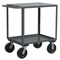 Jamco Utility Cart with Lipped & Flush Metal Shelves, Steel, 4,800 lb Load Capacity, 2 Shelves, 54 in L SD248P800GP - alternate 2