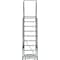 Ballymore 123 in H Steel Rolling Ladder, 9 Steps, 450 lb Load Capacity 093214X - alternate 8