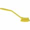 Remco 1 in W Scrub Brush, Medium, 8 3/16 in L Handle, 11 in L Brush, Yellow, Plastic, 11 in L Overall 42876 - alternate 4