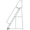 Ballymore 133 in H Steel Rolling Ladder, 10 Steps, 450 lb Load Capacity WA103214P - alternate 6