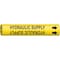 Brady Pipe Mrkr, Hydraulic Supply, 3/4to1-3/8 In 4084-A - alternate 1