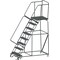 Ballymore 113 in H Steel Rolling Ladder, 8 Steps, 450 lb Load Capacity 083228GSU - alternate 2