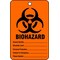 Electromark Biohazard Tags, 5 in H, 8 in W, PK25 22343 - alternate 2