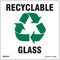 Brady Recycling Label, Recycling Glass, PK5 20638FLS - alternate 1