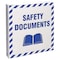 Brady Binder, Safety Documents, Polyethylene, 10 1/2 in W, 11 5/8 in H BR807E - alternate 1