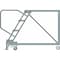 Ballymore Roll Work Platform, Steel, Single, 40 In.H SNR4-2436 - alternate 5