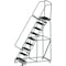 Ballymore 123 in H Steel Rolling Ladder, 9 Steps, 450 lb Load Capacity 093214R - alternate 6