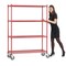 Zoro Select Wire Shelving Cart, 800 lb., 68 In.H CC1836BL-SR - alternate 2