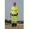Occunomix Rain Pants, Polyester/Polyurethane, 28 3/4 in Inseam, Drawstring Closure, Yellow, Size M LUX-TENR-YM - alternate 2
