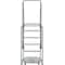 Ballymore 93 in H Steel Rolling Ladder, 6 Steps, 450 lb Load Capacity 063241RSU - alternate 2