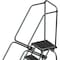 Ballymore 113 in H Steel Rolling Ladder, 8 Steps, 450 lb Load Capacity 083214R - alternate 8
