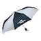 Quality Resource Group 42 in Umbrella, Blue/White Nylon Canopy, Steel Ribs, Rubber Handle, Auto Open 9WTC9 - alternate 4