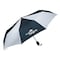 Quality Resource Group 42 in Umbrella, Blue/White Nylon Canopy, Steel Ribs, Rubber Handle, Auto Open 9WTC9 - alternate 1