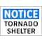 Electromark Tornado Shelter, Aluminum, 7 in x 10 in, Surface S206FA - alternate 2