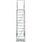 Ballymore 153 in H Steel Rolling Ladder, 12 Steps, 450 lb Load Capacity 123228G - alternate 4