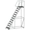 Ballymore 153 in H Steel Rolling Ladder, 12 Steps, 450 lb Load Capacity 123228G - alternate 5