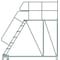 Ballymore Roll Work Platform, Steel, Single, 70 In.H SEP7-2460 - alternate 3