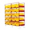 Ssi Schaefer Solid & Stackable Straight Wall Storage Container, 1.9 gal, 13 in L x 9 in W x 6 in H, Blue 1463.130906BL1 - alternate 3