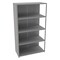 Tennsco Metal Shelving, 24"D x 48"W x 87"H, 5 Shelves, Carbon Steel QCH5-4824AB - alternate 1
