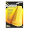 Giant Foot Door Wedge XL, Thermo Plastic, Yellow, 2"H x 3-1/2"W 29966 - alternate 2