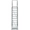 Ballymore 153 in H Steel Stock Picking Rolling Ladder, 12 Steps, 450 lb Load Capacity 123221G - alternate 2