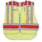 Zoro Select M To XL Fire Safety Vest, Lime/Red 4003BV-M-XL - alternate 2