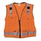Kishigo Large Class 2 High Visibility Vest, Orange S5001-L - alternate 1