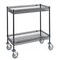 Metro Utility Cart with Deep Lipped Wire Shelves, Steel, 800 lb Load Capacity, 2 Shelves, 48 in L 66171 - alternate 1