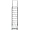 Ballymore 153 in H Steel Rolling Ladder, 12 Steps, 450 lb Load Capacity WA-AD-123214P - alternate 5